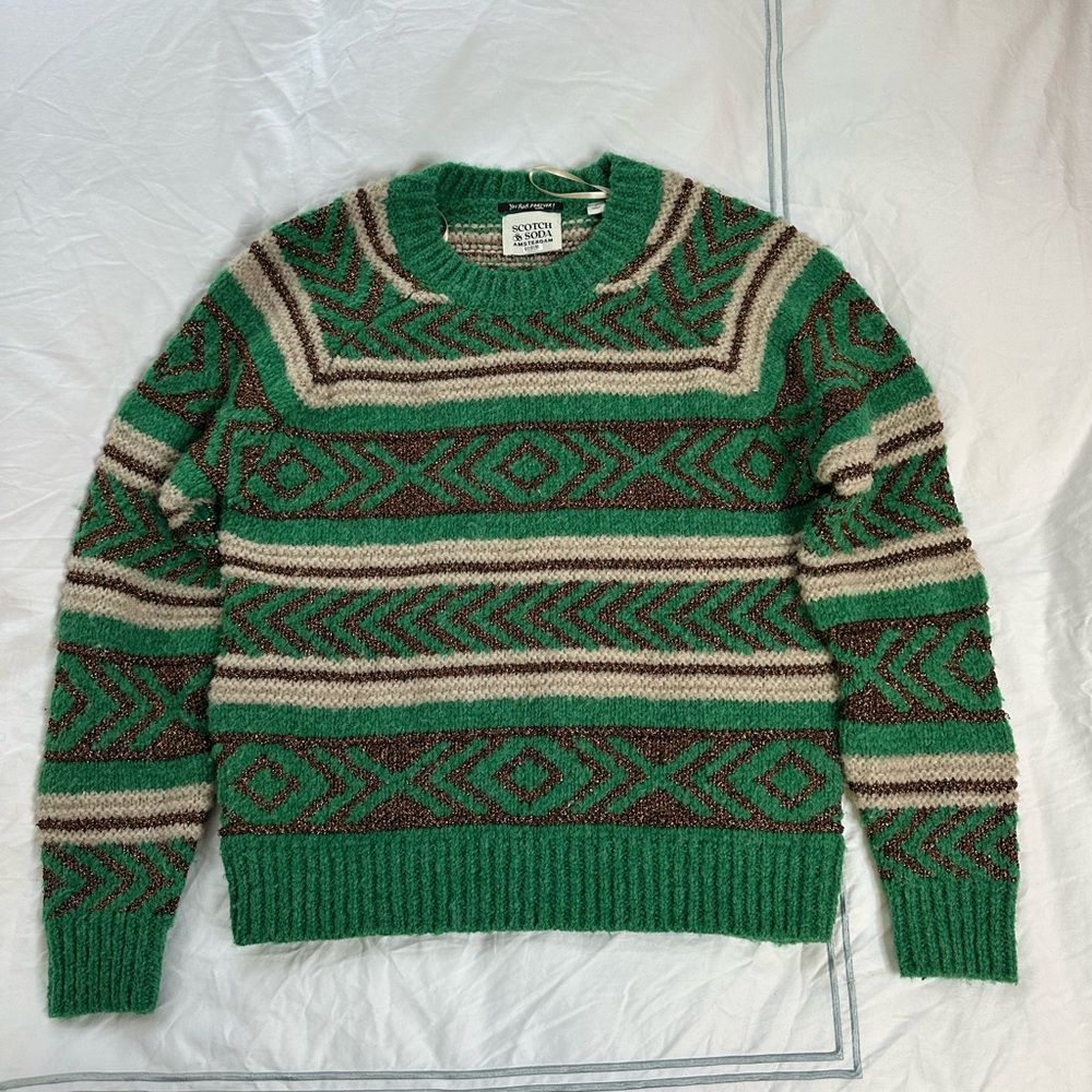 Scotch & Soda Wool & Alpaca Blend Sweater in Size S